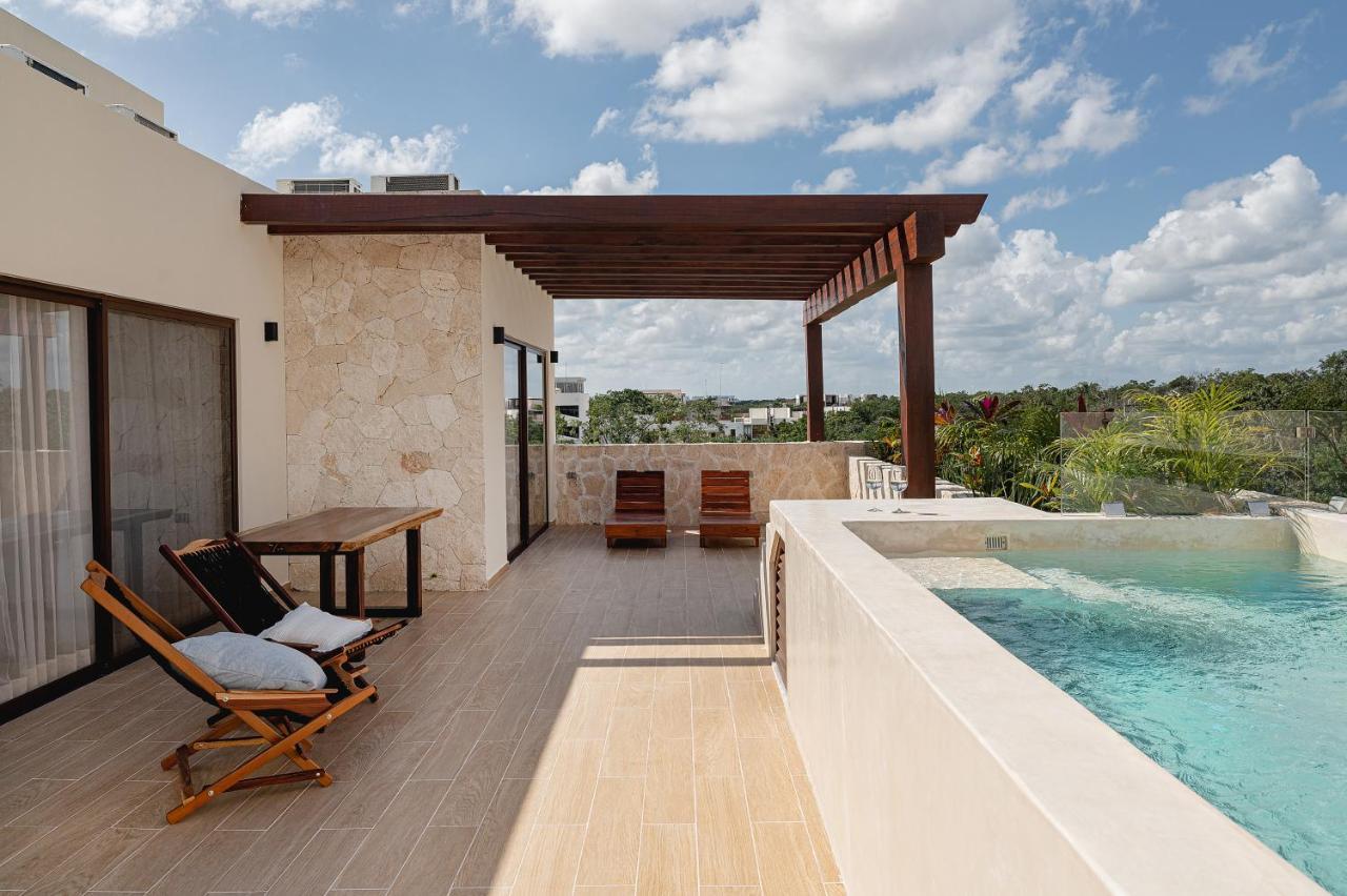 Apartment And Penthouse Blue Luxury Kukulkan Tulum Luaran gambar